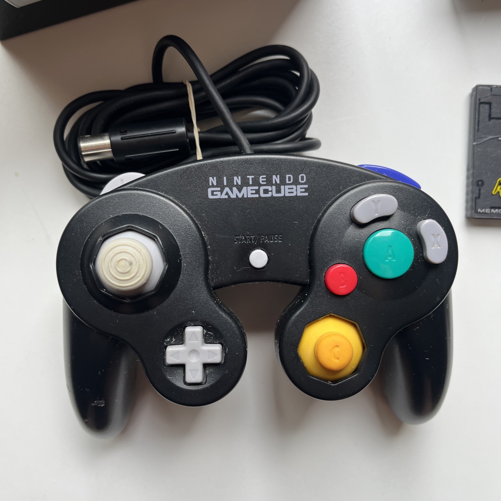 Nintendo GameCube Console Bundle Tested Works OEM Controller Cables DOL-001