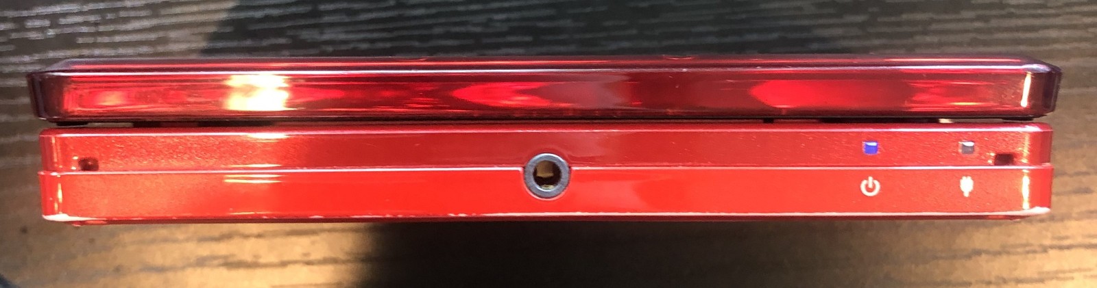 Nintendo 3DS Flame Red CTR-001 Handheld Console w/ Charger/Stylus– Fully Tested