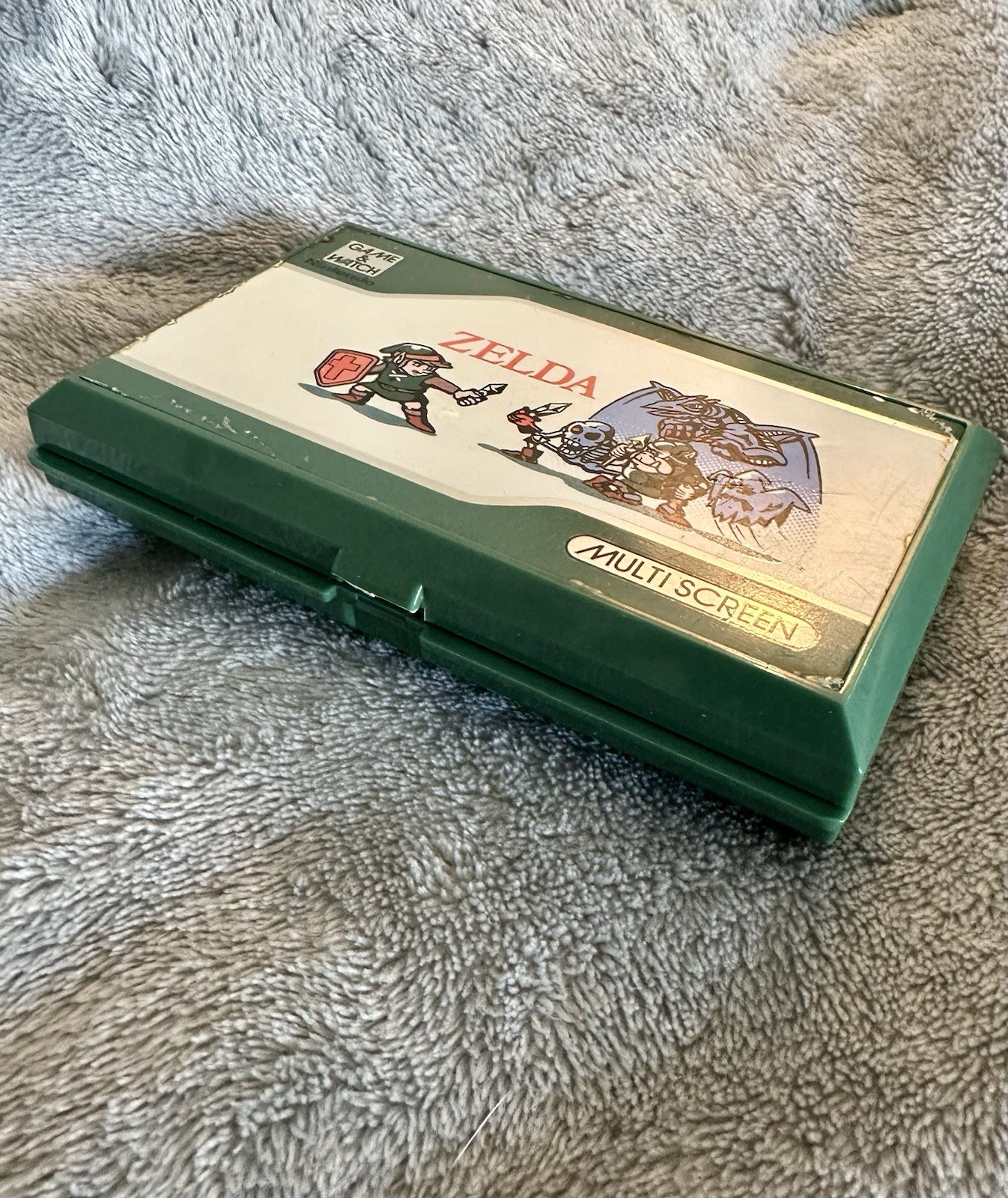 Vintage Zelda Nintendo Multi Screen Game & Watch 1989 ZL-65 Tested Works Japan