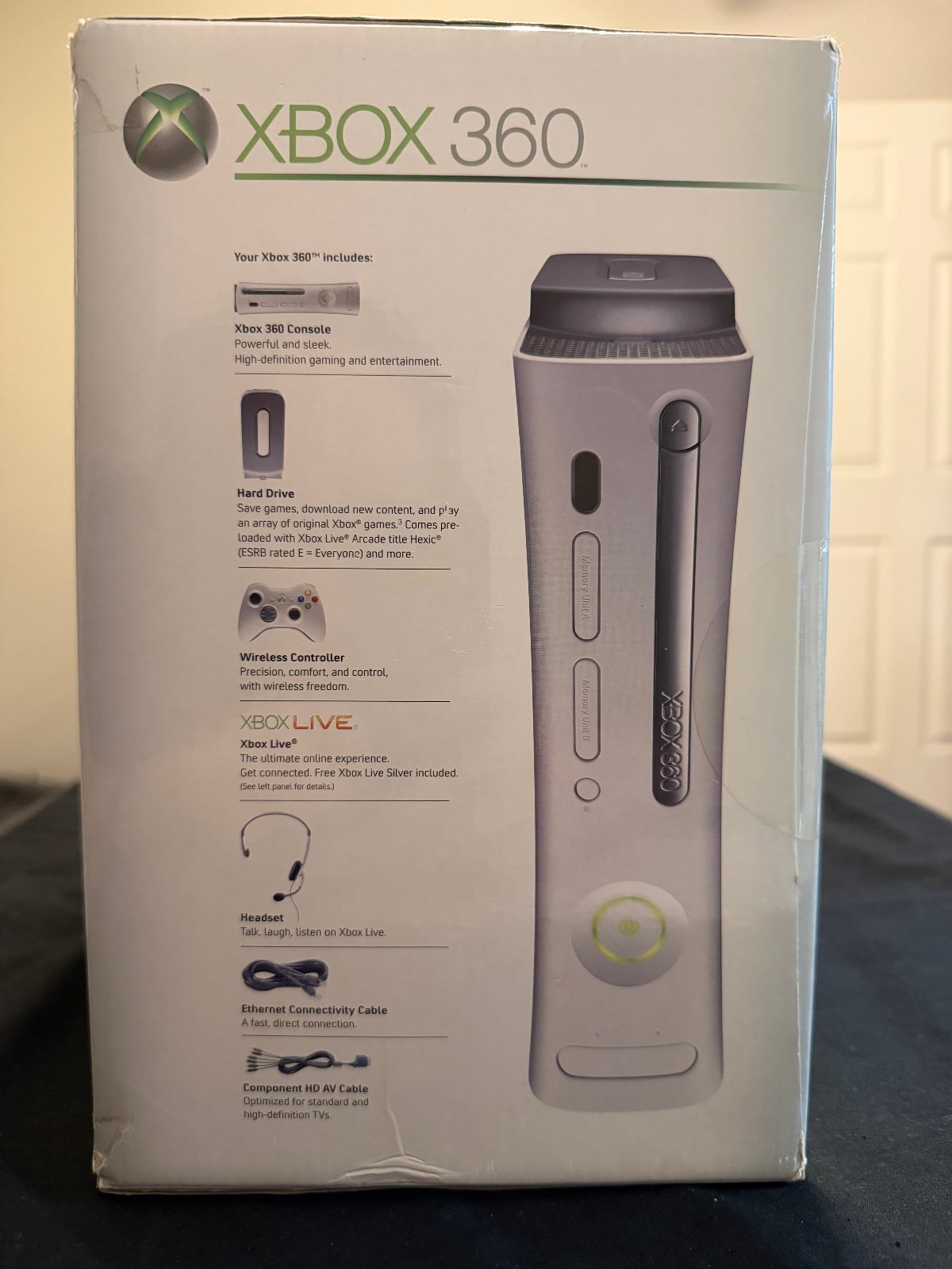 Rare Sealed 2005 Xbox 360 Console (Blades Dashboard) Clean