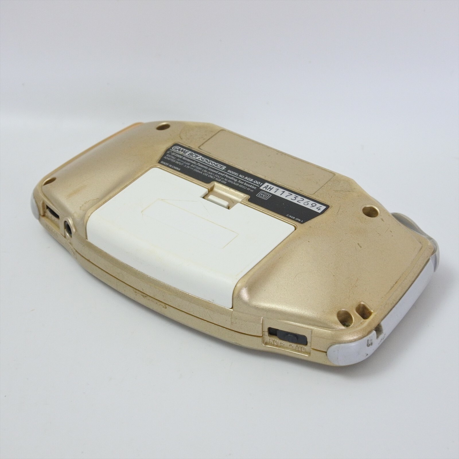 GameBoy Advance GOLD Console AGB-001 Nintendo 11732694 CHINA gba