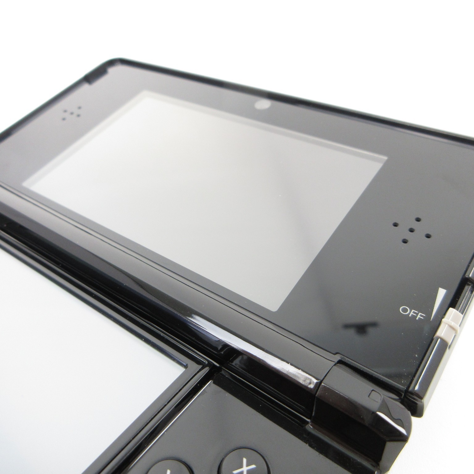 【Near Mint】Nintendo 3DS Clear Black Console Japanese Edition #RET08/0602/06
