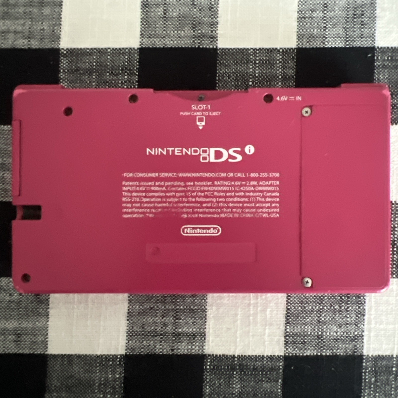 *Nintendo DSi Console *Pink *Model #TWL-001 *2GB Disk *New Charger *Video Demo