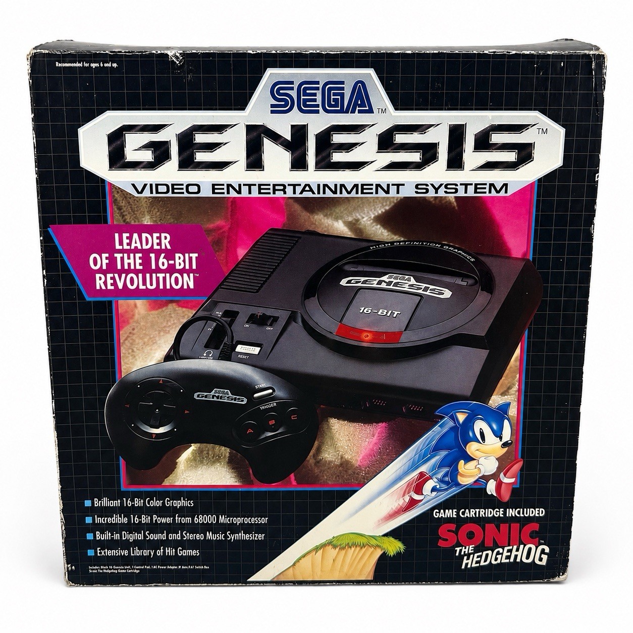 Sega Genesis Model 1 Console Bundle With Original Box