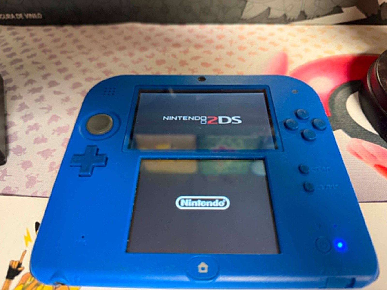 Nintendo 2DS Launch Edition Blue and Black Handheld System – Blue/Black Used