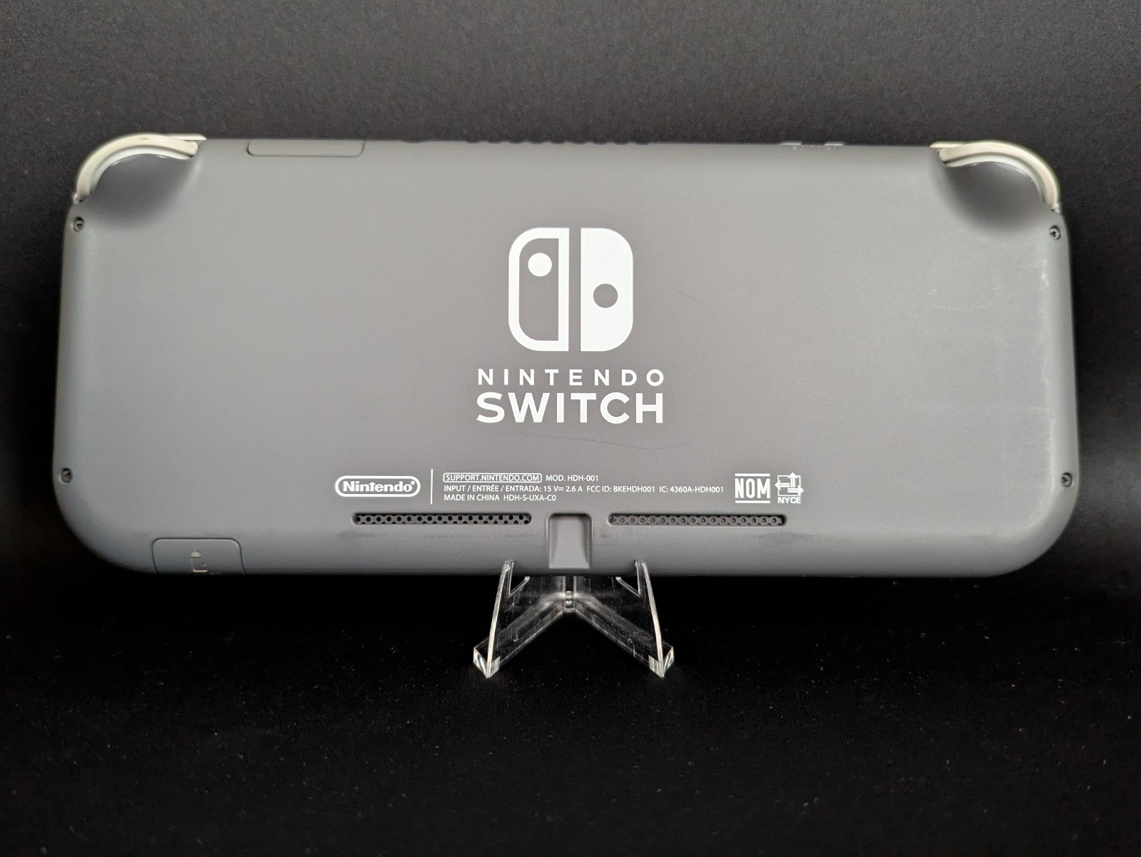 Nintendo Switch Lite Gray Console-Fully Tested-No Stick Drift-Great Condition