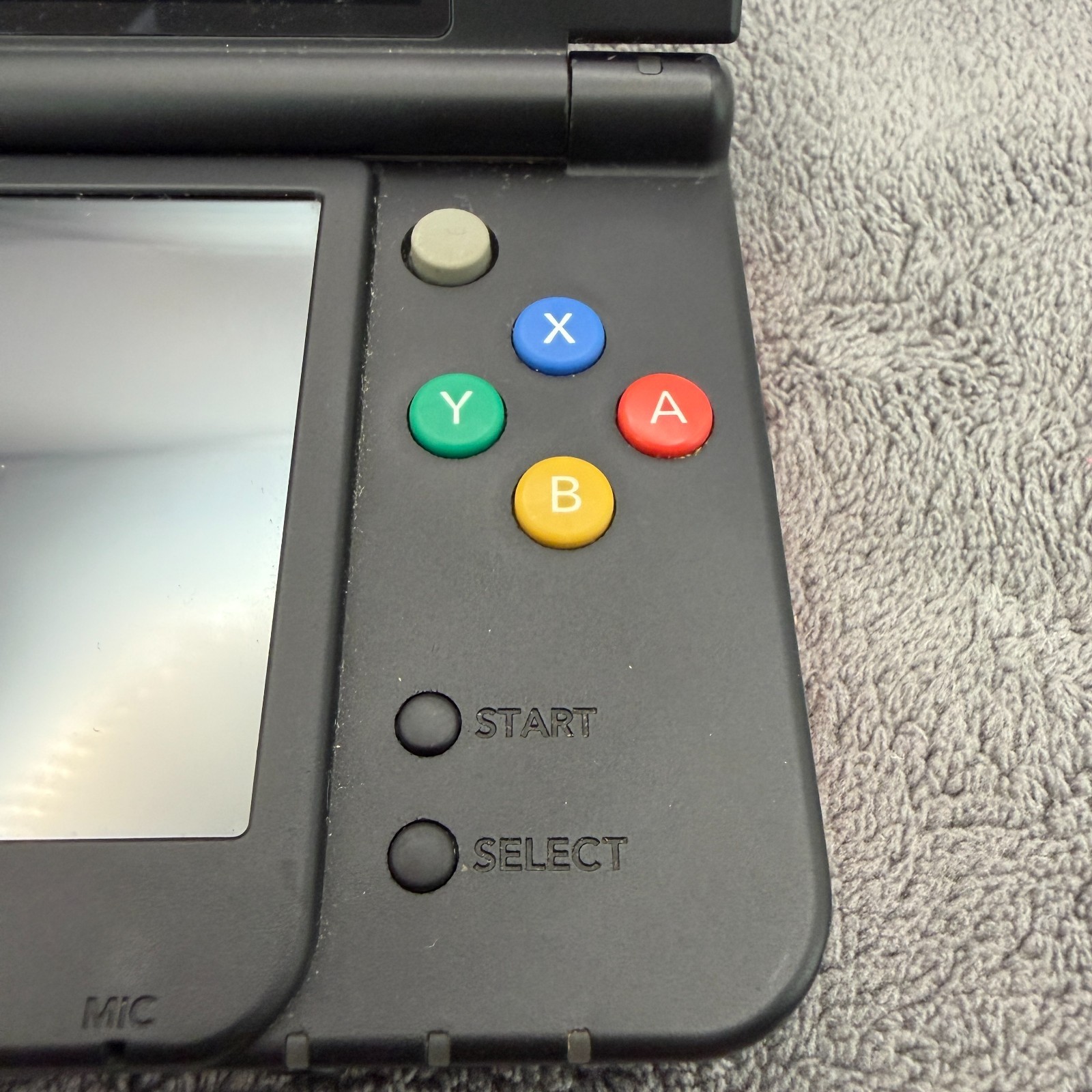 【Excellent5】New Nintendo 3DS Handheld Console Mario Plate KTR 001 From Japan