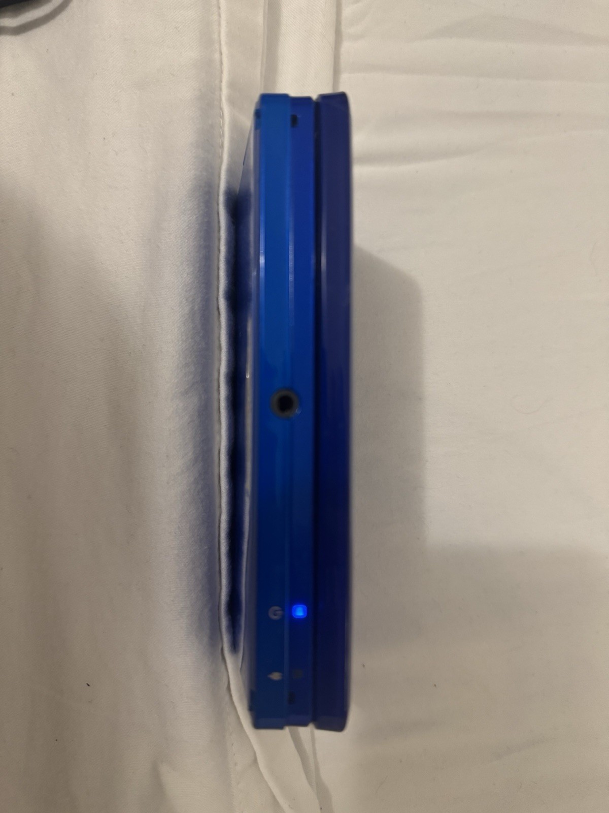 Nintendo 3DS CTR-001 Blue Handheld Console 3D Audio Technology Headphone Jack