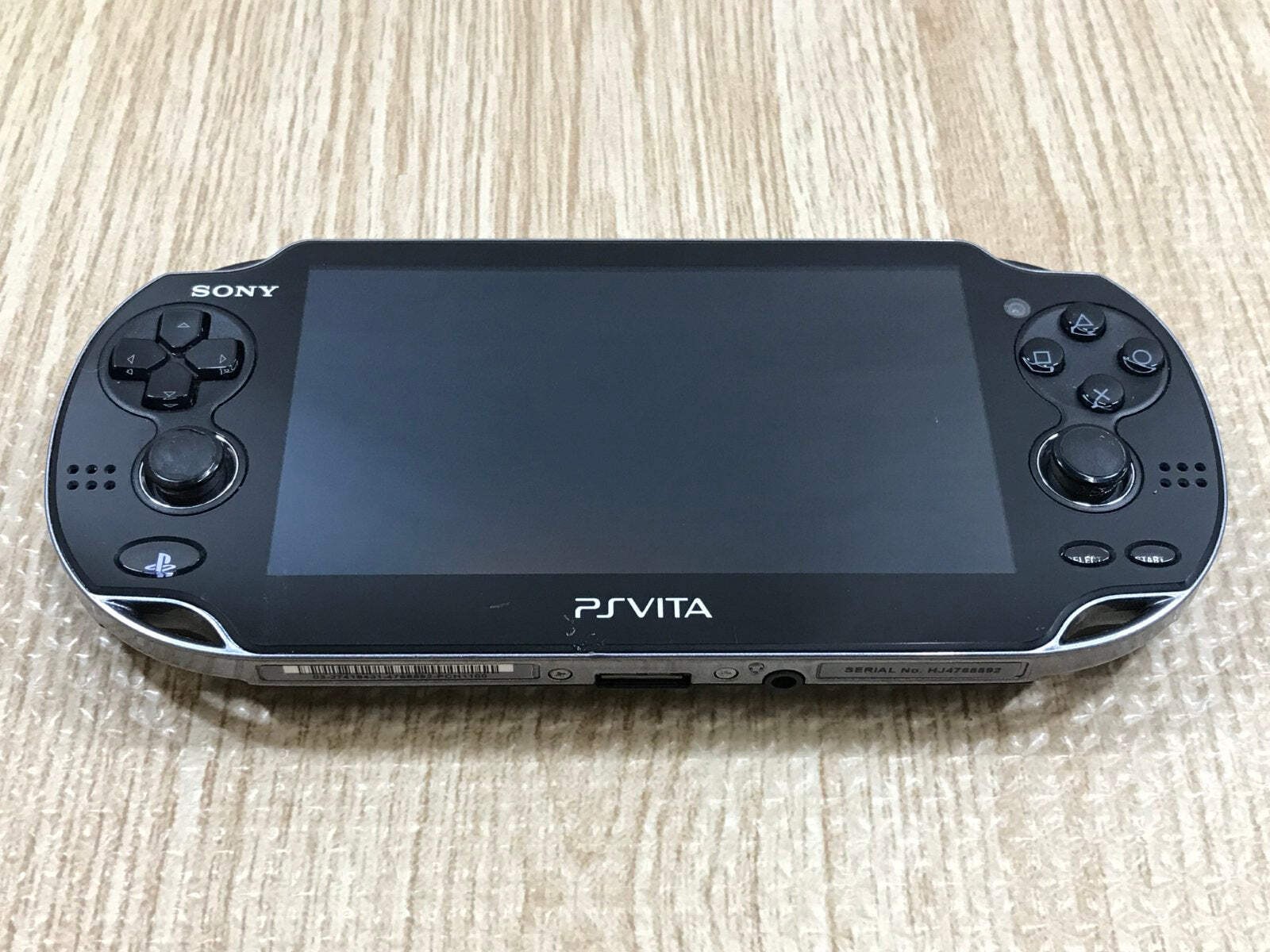 PS Vita PCH-1000 CRYSTAL BLACK Console Japan – With Defects GE1740