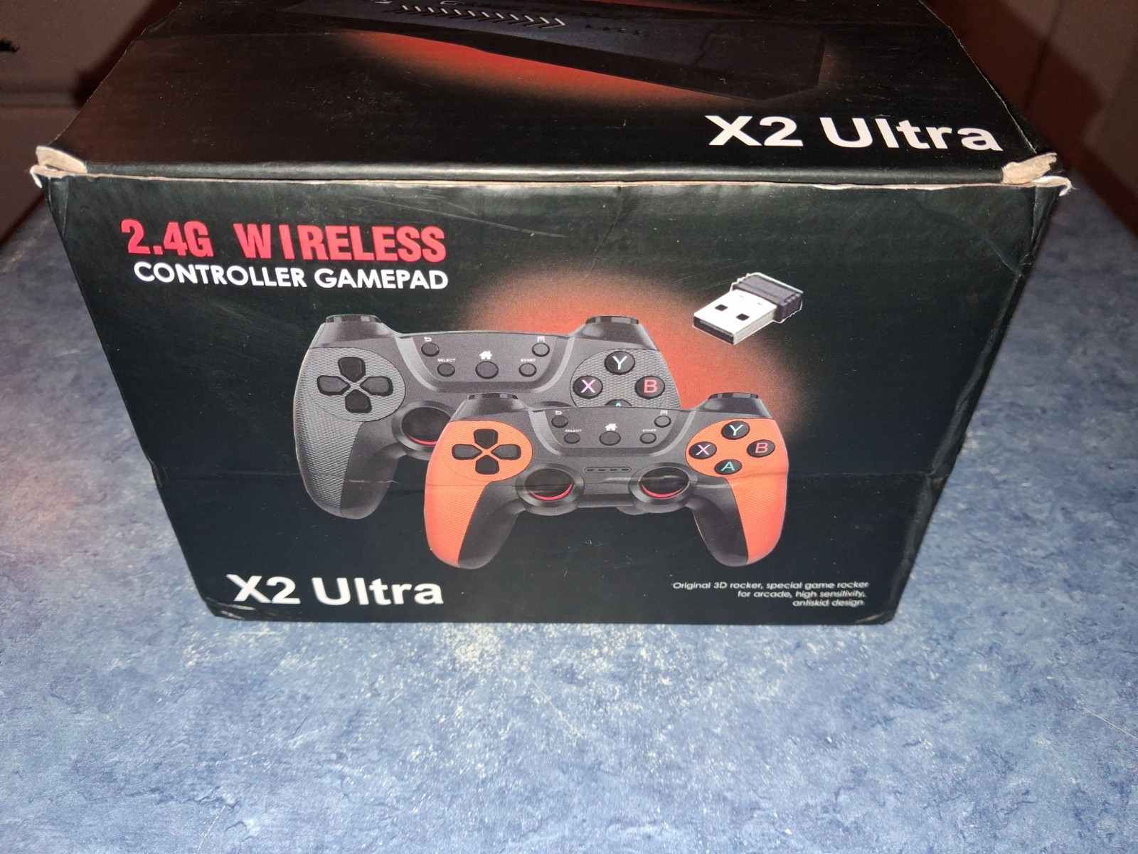 X2 Ultra 2.4G Wireless Gamepad TV Game Box 128G Dual Controllers Arcade Console