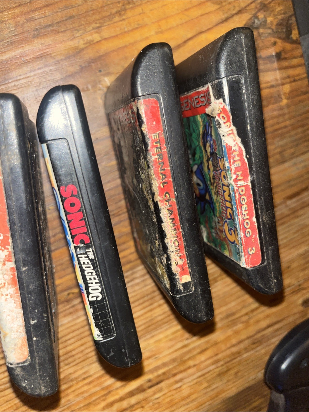 Sega Genesis Model 2 Console MK-1631 Bundle 6 Games – Sonic 1 2 3 – Earthworm +