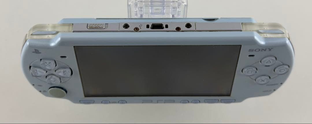 Rare Sony PSP-2000 Felicia Blue Console Region Free w/ Charger Tested Japan