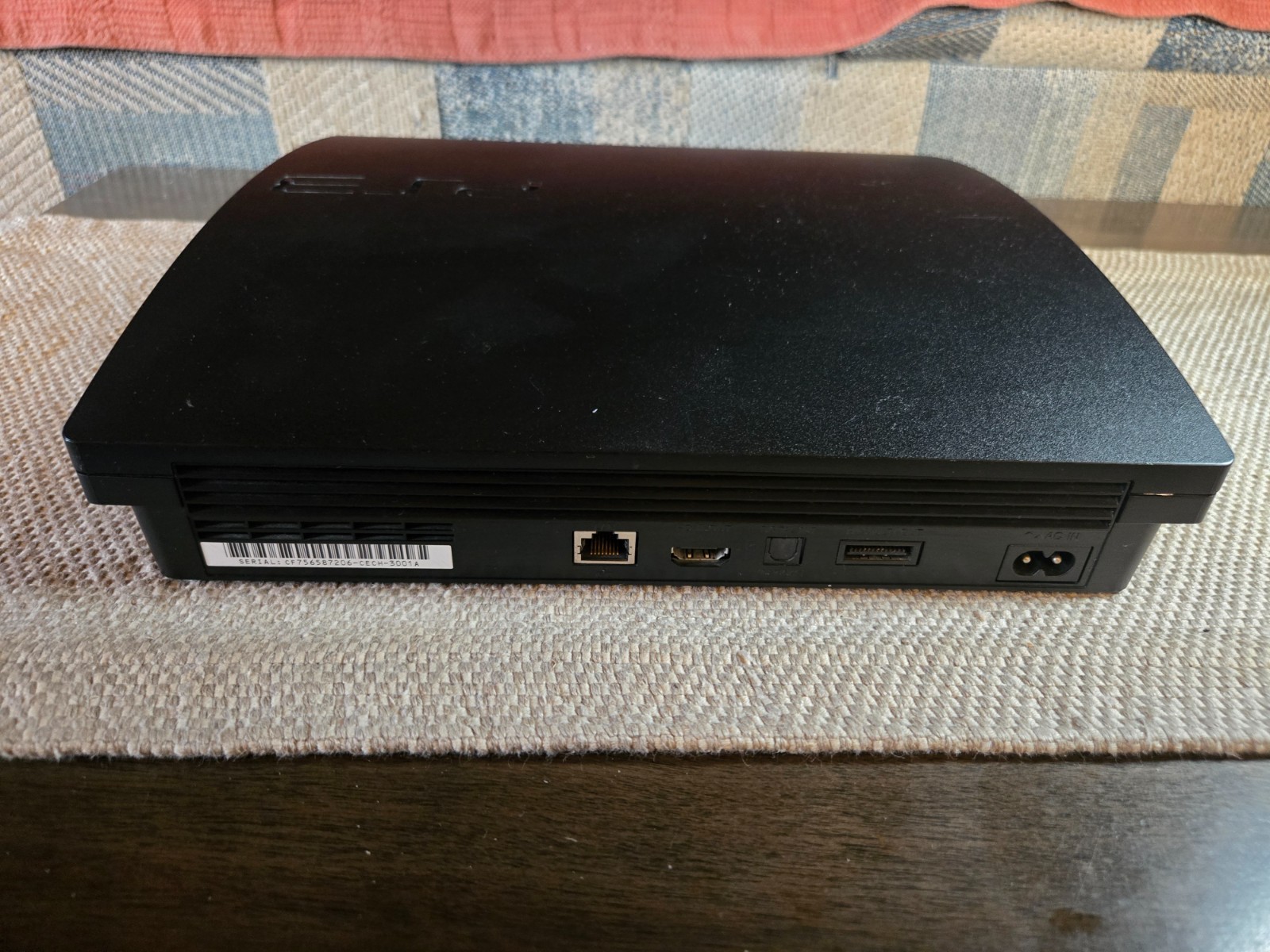 Sony PlayStation 3 Slim 160GB PS3 Console CECH-3001A With OEM Controller TESTED