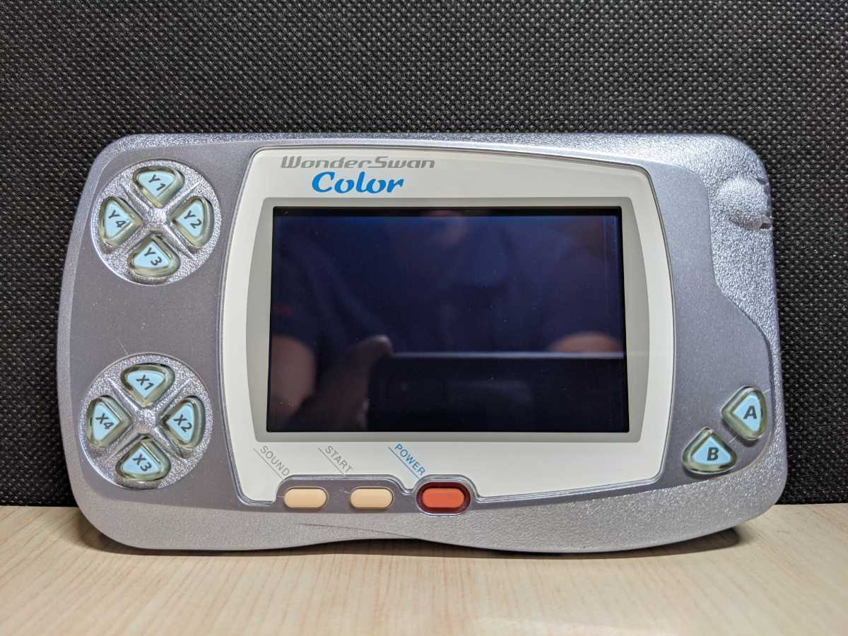 Bandai WonderSwan Color Pearl Blue Console Box [BOX]