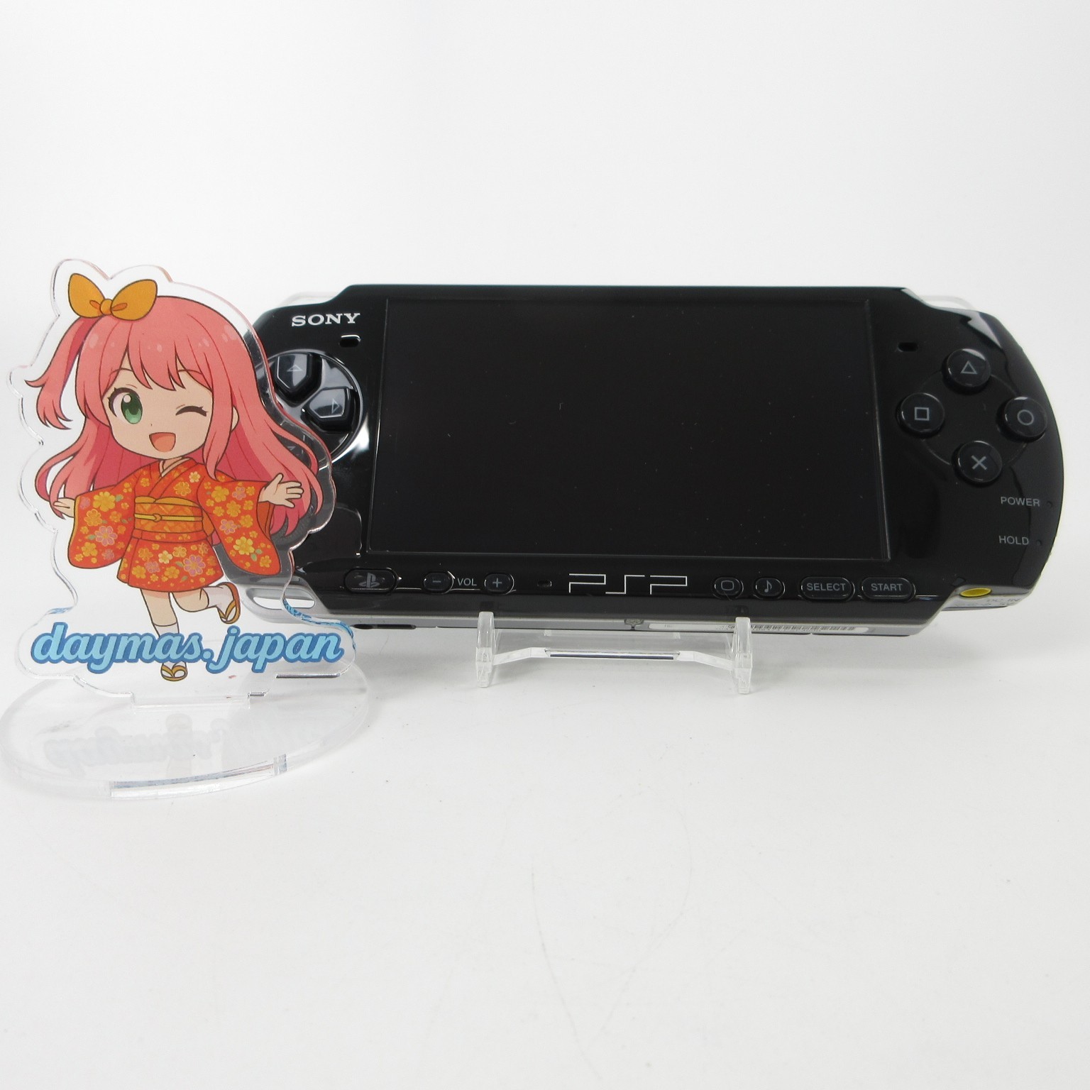 【Excellent】Sony PSP-3000 Piano Black Console Only No Battery Japan Ver. #DEN2/08