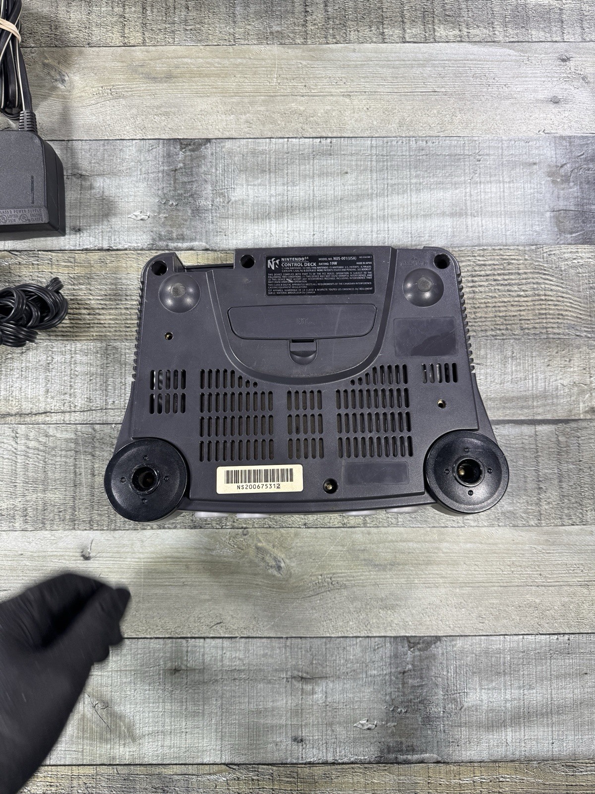 Nintendo N64 Console NUS-001 Monster Truck Madness Video Game Controller
