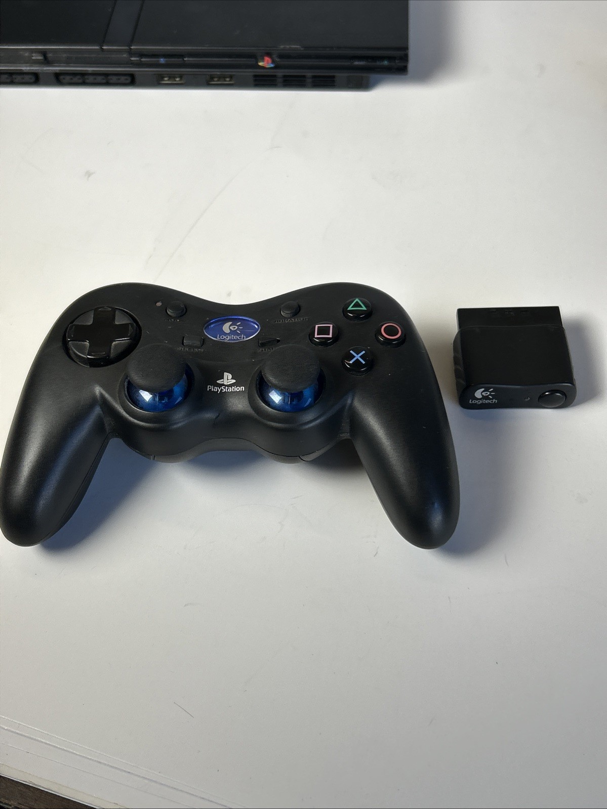 Sony PlayStation 2 Slim SCPH-77001 Complete Console Black W Wireless Controller