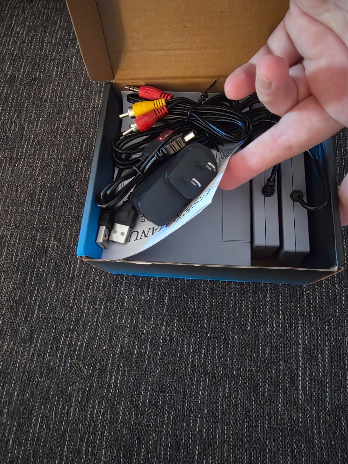 Mini Nintendo Console with preloaded games