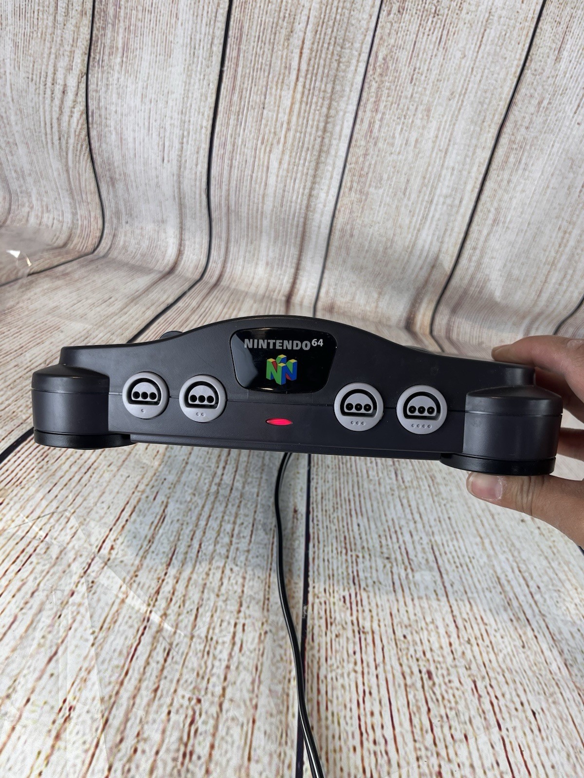 Nintendo 64 Black NUS-001(USA) Console Only-with Memory Pak & Power Cord