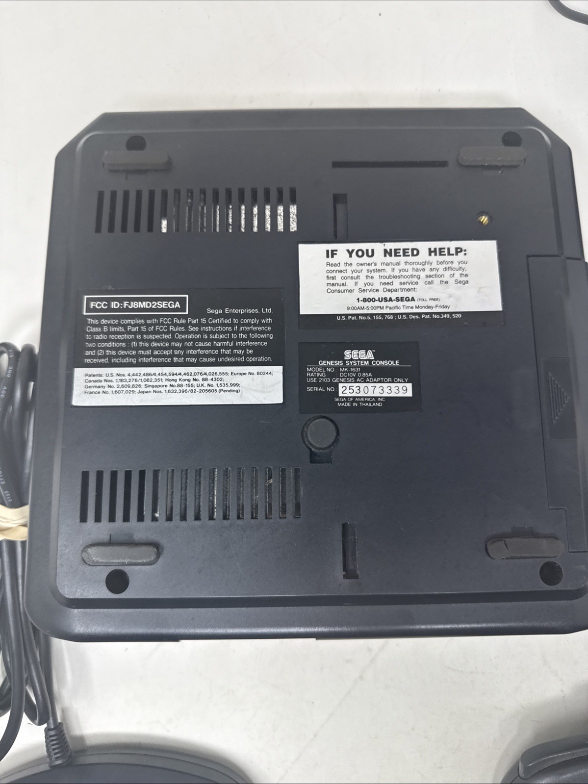 SEGA Genesis II 16MB Home Console – Black