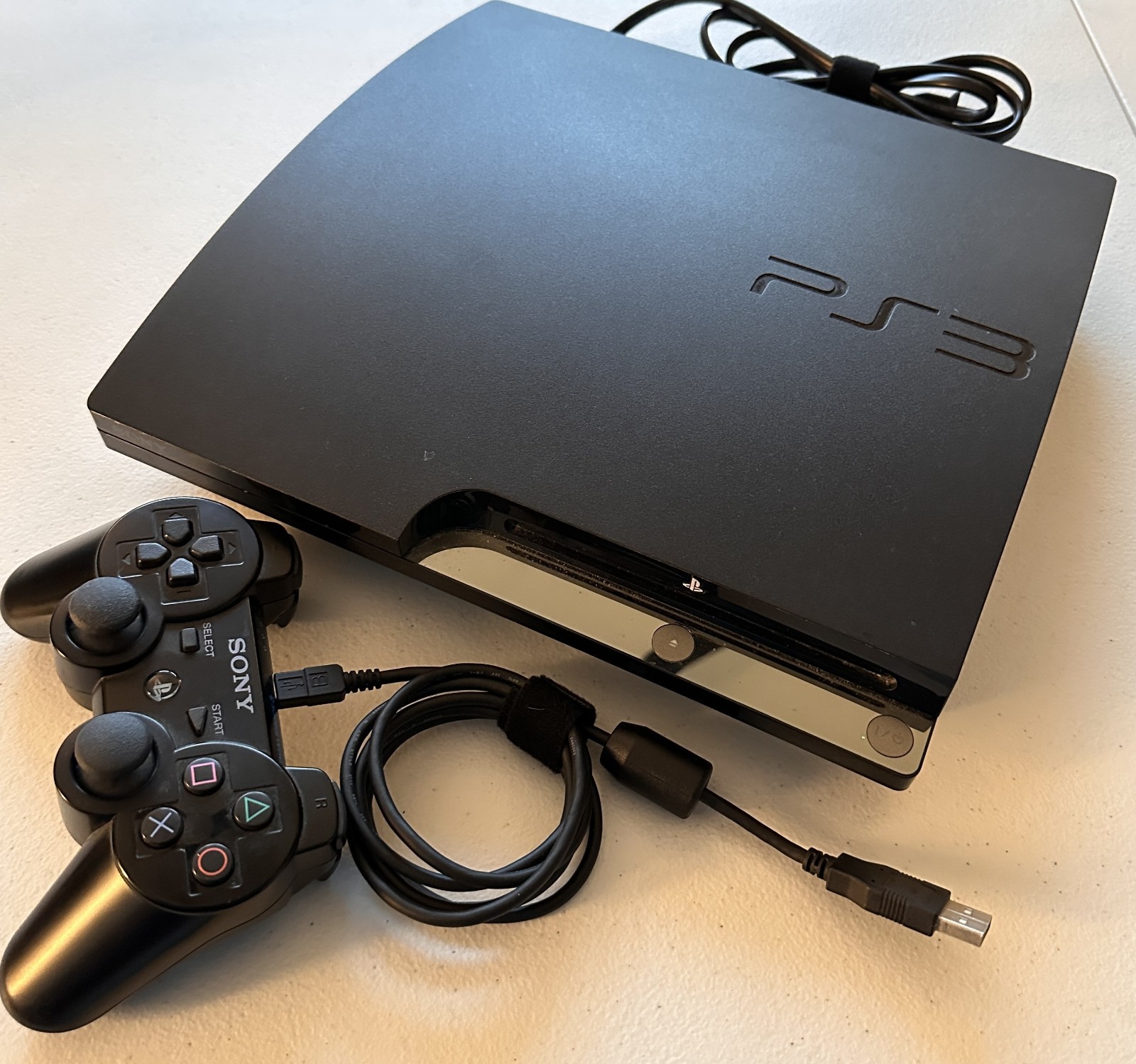 Sony PS3 Slim 160GB Bundle Tested w/ Controller & 12 Games