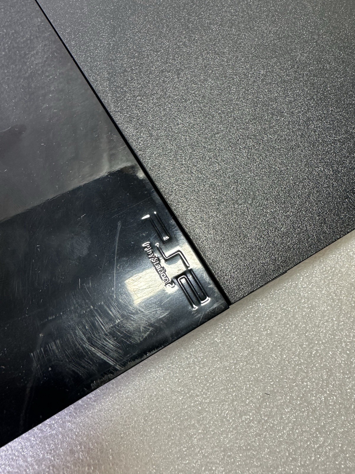 Sony PlayStation 2 Slim Charcoal Black Console -SCPH-90006 #N2.06