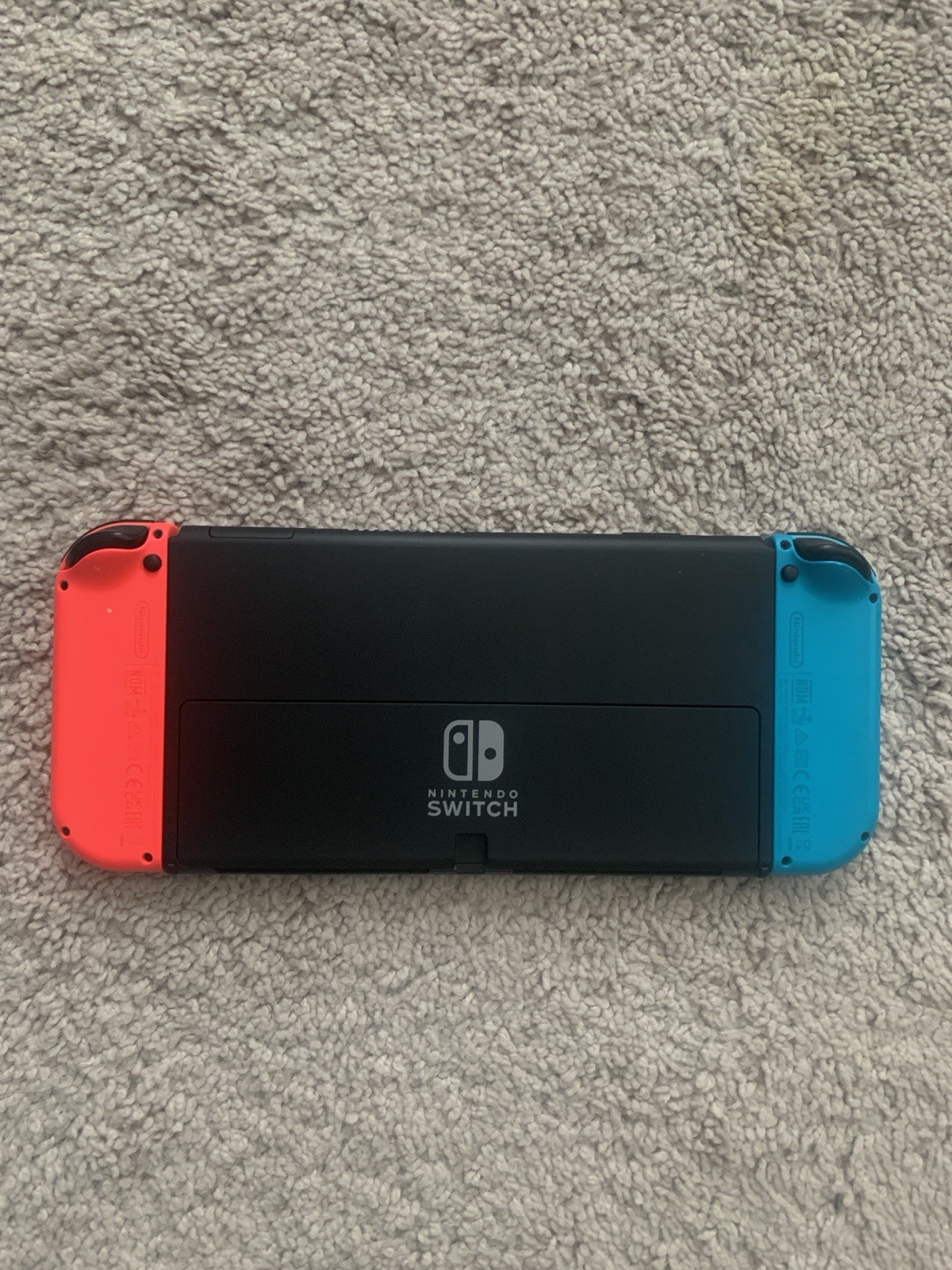 Nintendo Switch OLED Model HEG-001 Handheld Console – 64GB – Black/Neon Red/Neon