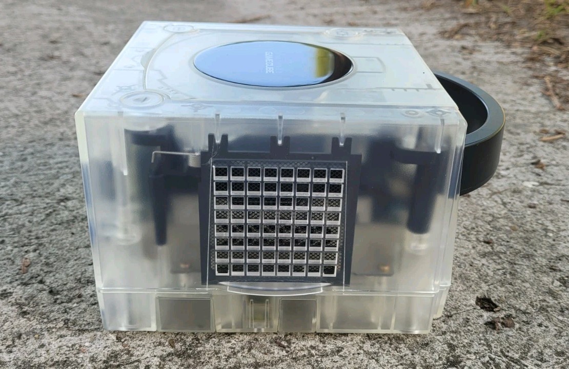 SD Loader Custom Clear REPRODUCTION SHELL Nintendo GameCube DOL-001