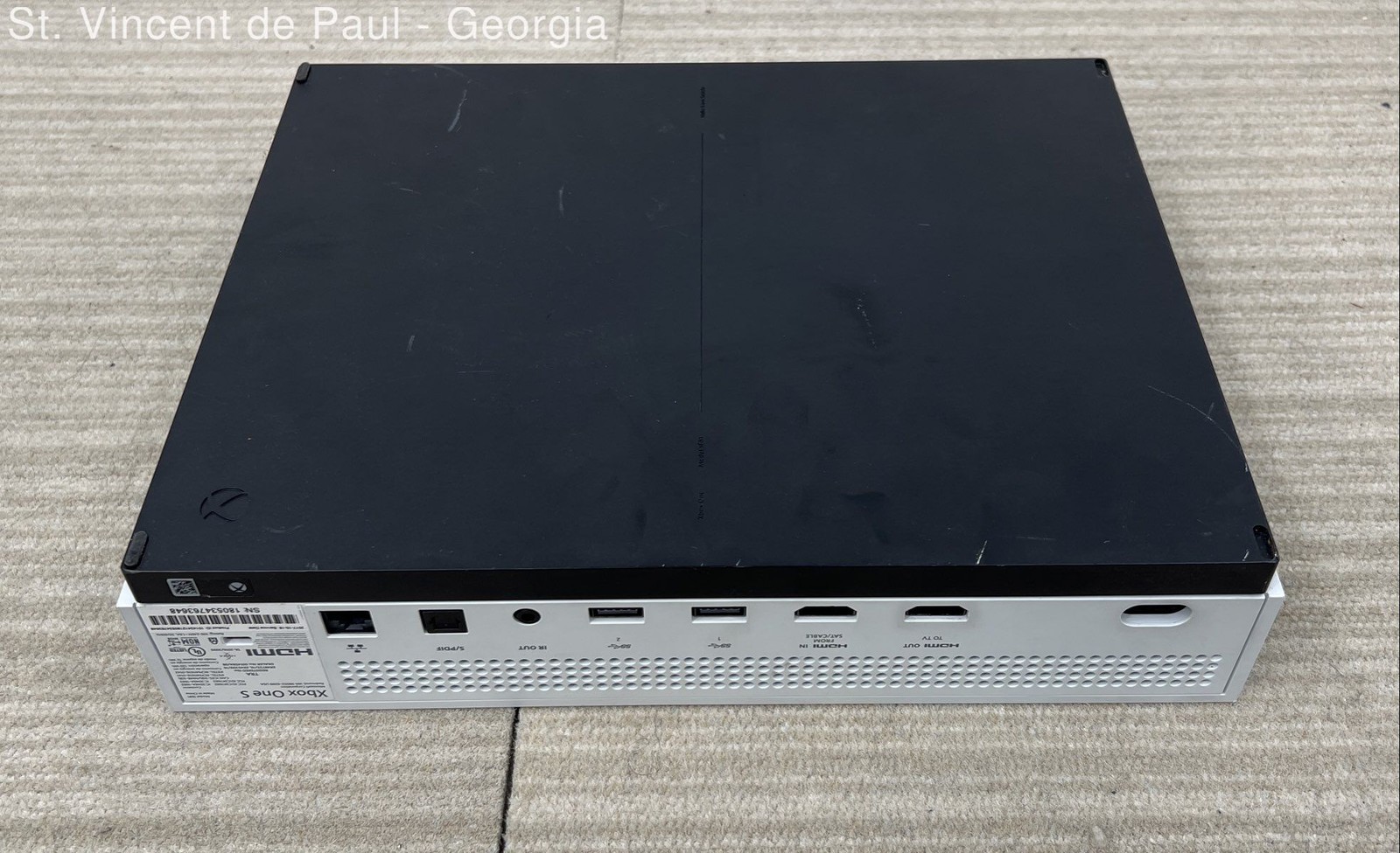 Microsoft Xbox One S 500GB Console Gaming System White 1681 Bundle Tested Workin