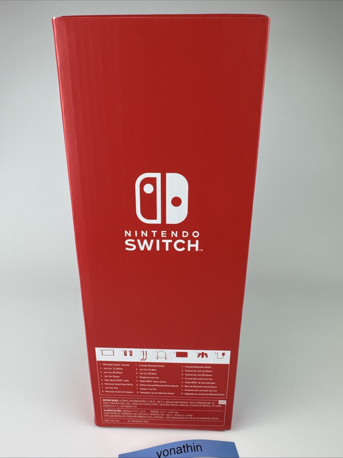 New Nintendo Switch OLED Console Gaming System HEG-001 Black/White