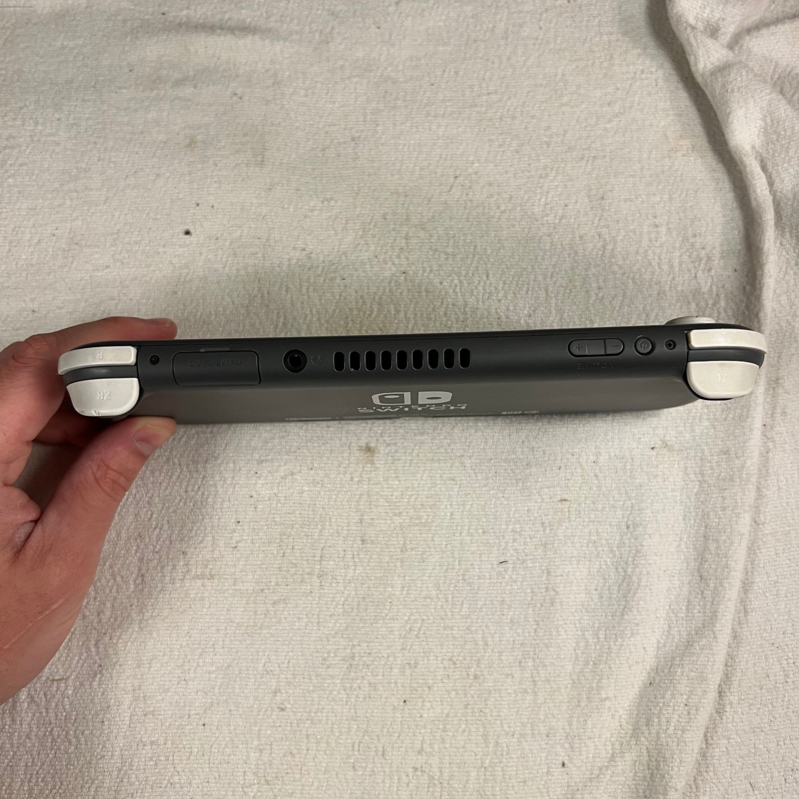 Nintendo Switch Lite 32GB Handheld System Gray For Parts Repair