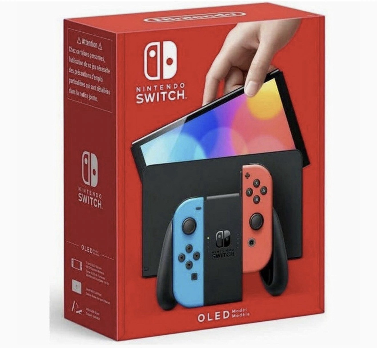 Nintendo Switch OLED HEG-001 64GB Console +Extras Controller 128GB MicroSD Case