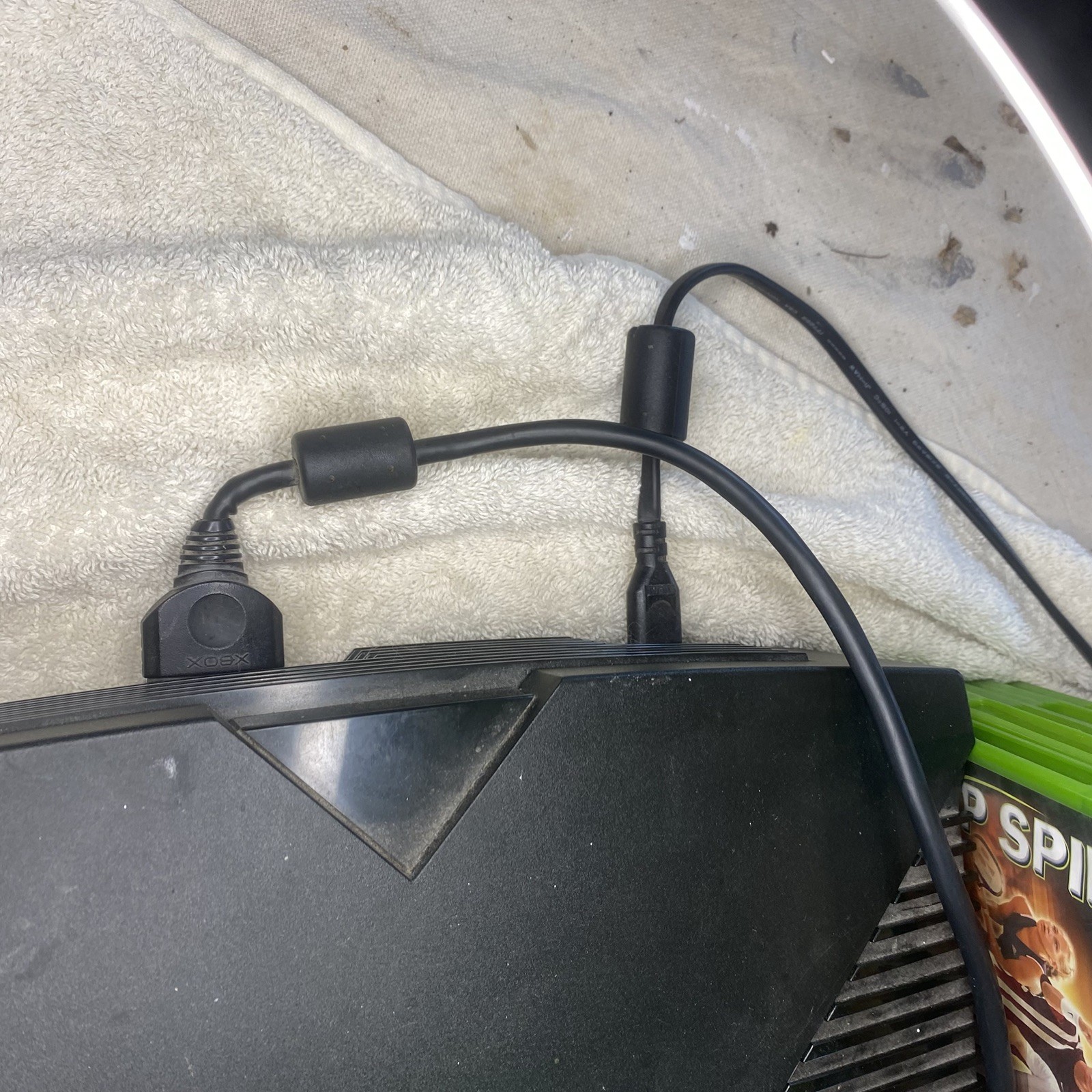 OG XBox with 7 Remotes and 5 games