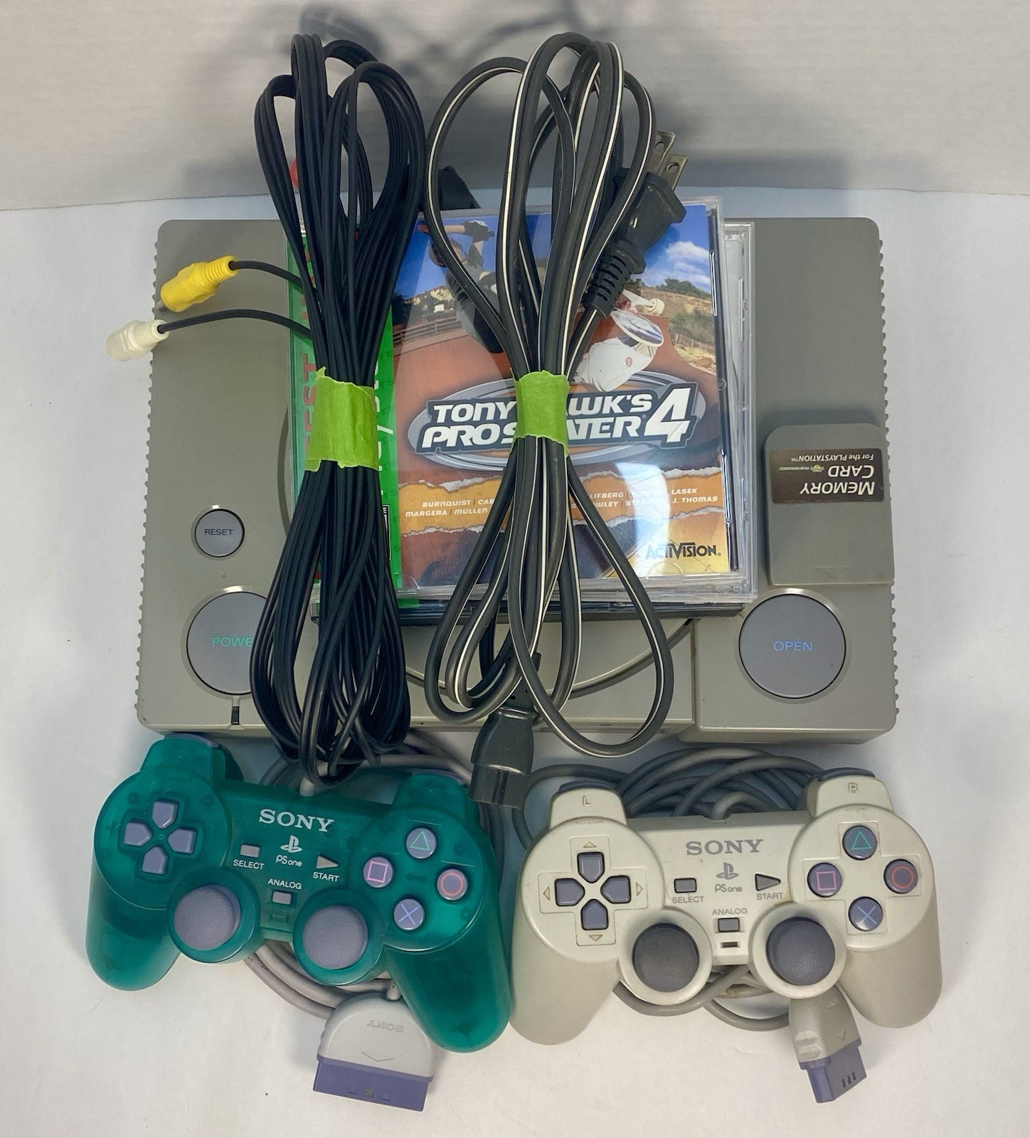 Sony PlayStation 1 Console/Games Lot Bundle TESTED WORK PS1 Video Game System 🎮