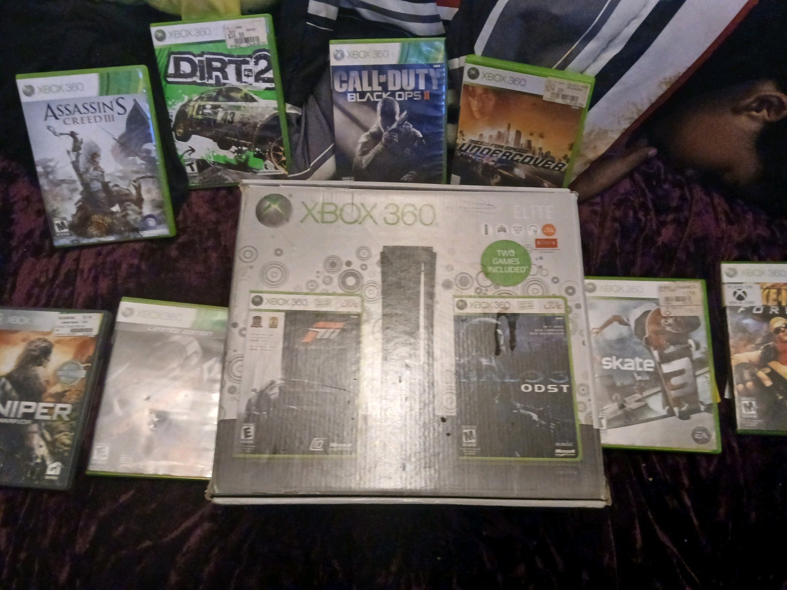Xbox 360 With Games