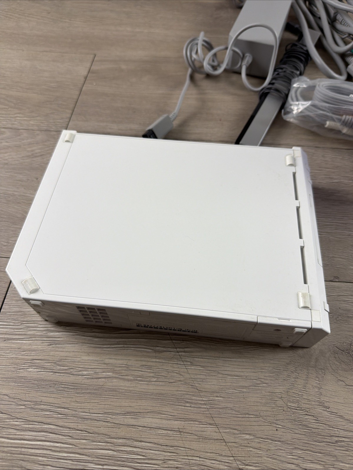 Nintendo RVL-001 Wii Console With Cords Tested And Working