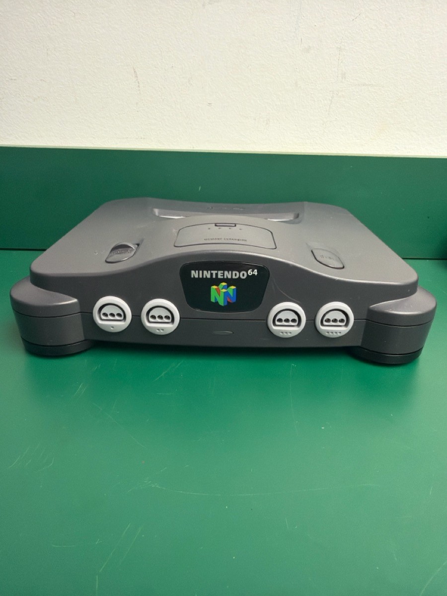 Nintendo 64 Console Bundle w/ Red Memory Expansion 2 OEM Controller (EZ5002294)