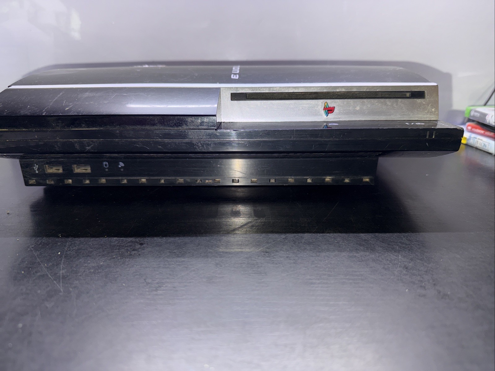 •Parts/non Working•Sony PlayStation 3 PS3 Phat Console Black CECHK01