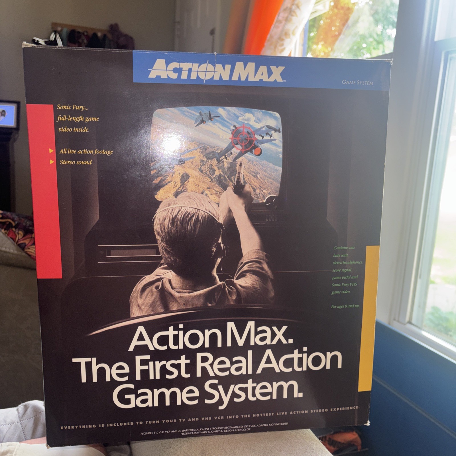 1987 ACTION MAX The First Real Action Game System WOW Over Rare #graves