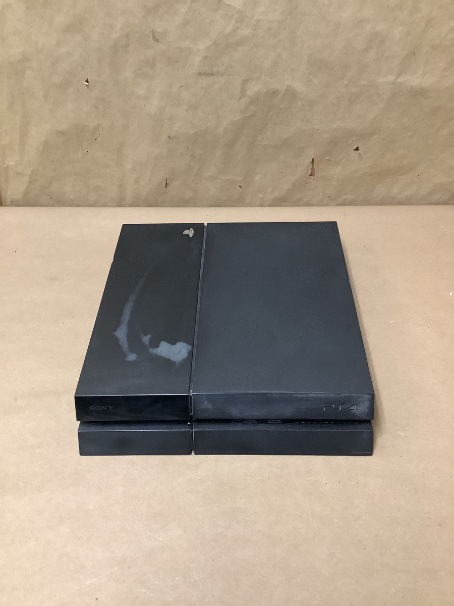 PS4 GAMES SONY CUH-1115A, #MB338780308; BLK PS4 SYS (NO ACC) 500GB (207581-1)