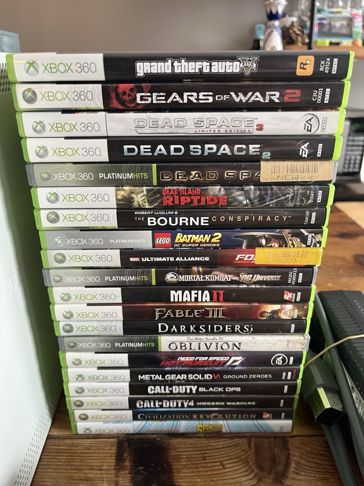 Microsoft Xbox 360 Console Bundle 20 Games Gears Dead Space Lego Batman & More‼️