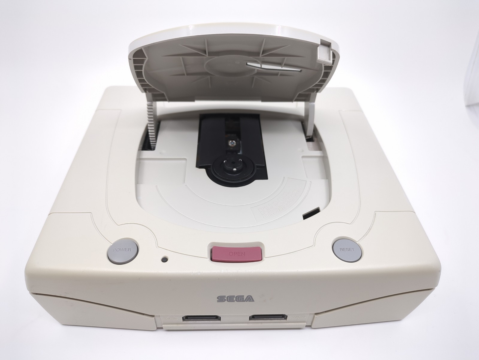 Sega Saturn White Console HST-3220 NTSC-J Japan Tested w/ 2 Games