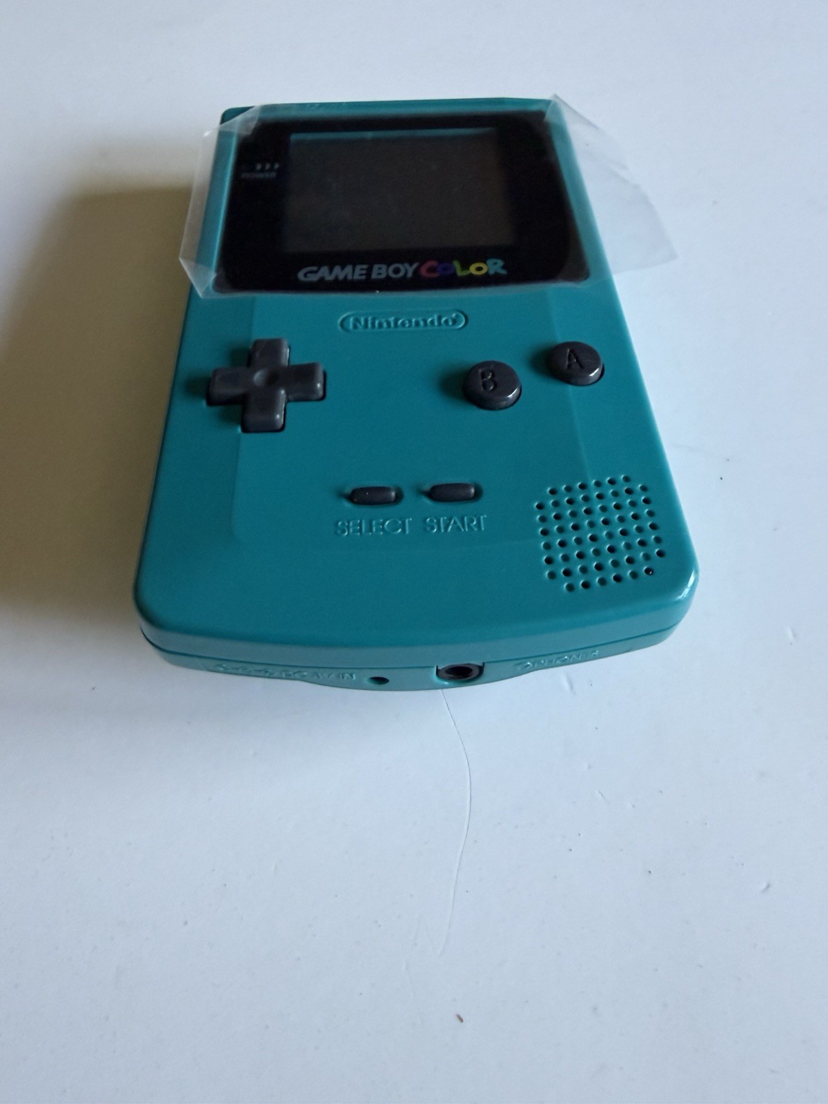 PROFESSIONALLY RESTORED Game Boy COLOR (Teal) Console Handheld NEW LENS