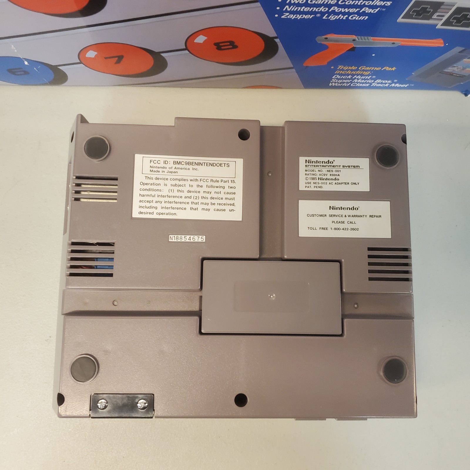Nintendo Entertainment System NES Power Set CIB | Tested Working W/ Accessories