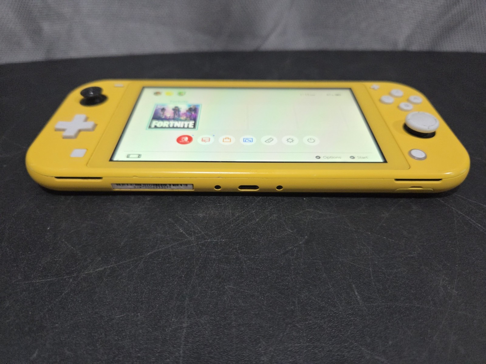 Nintendo Switch Lite Yellow (HDH-001) Console Only Tested & Working No Charger