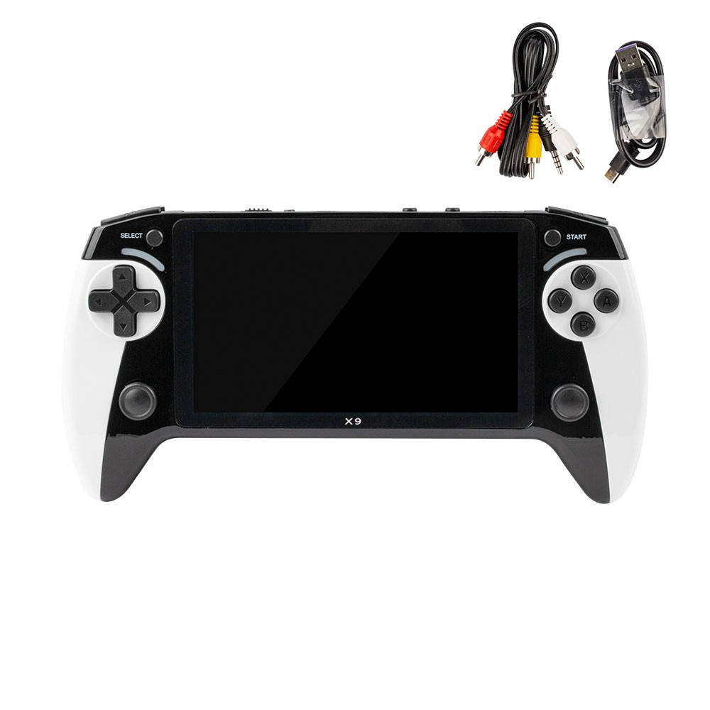 X9 Retro Handheld Game Console – 5.5» Screen, 3000 Games, Type-C Charging OY