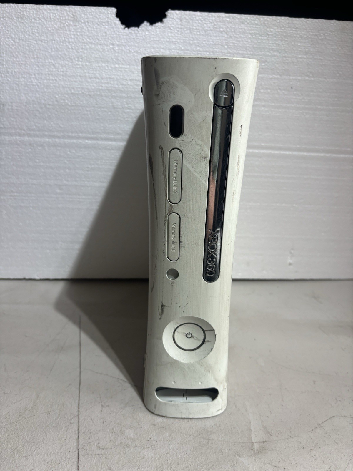 Microsoft Xbox 360 Pro White Console Tested Console Only No Accessories!!!