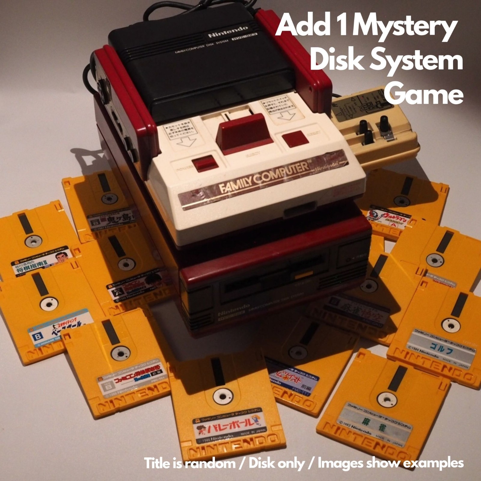 Nintendo Famicom / Disk System Console system – Choose Your Bundle Tested NTSC-J