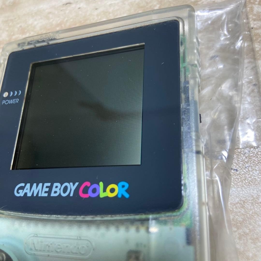 Nintendo Game Boy Color Clear Complete in Box Near Mint Tested 7239
