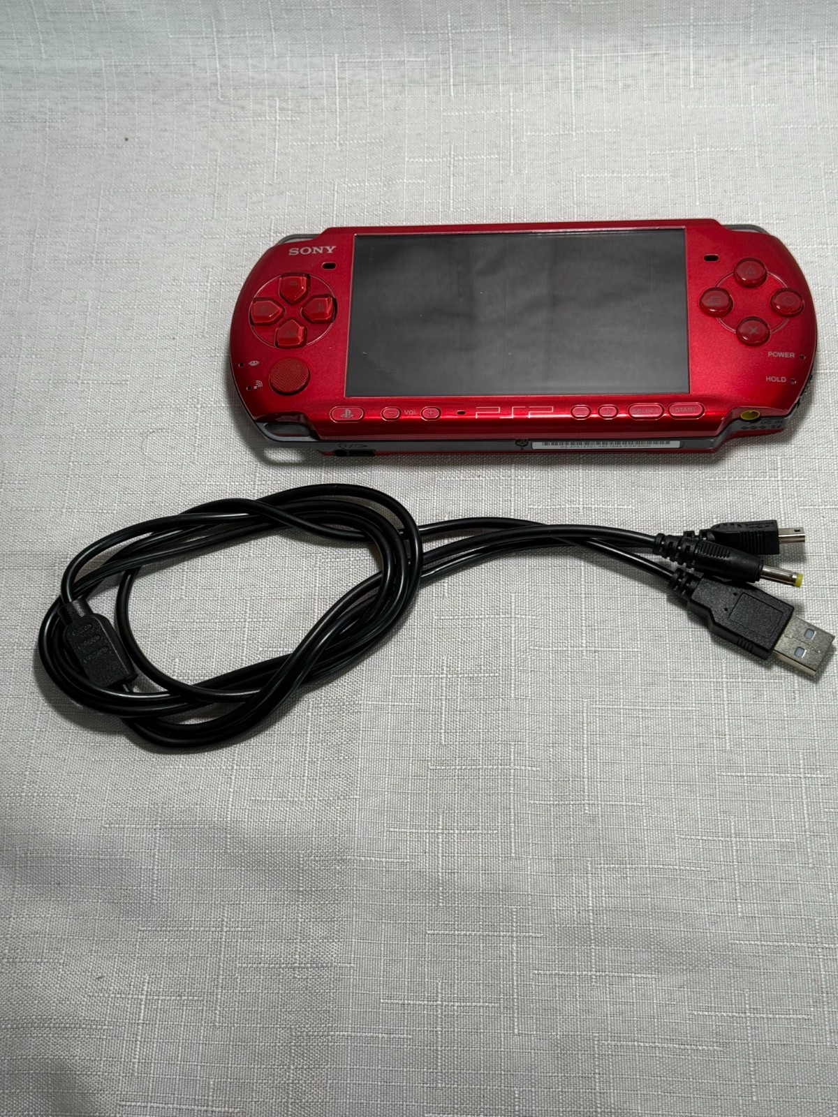 Sony PSP-3000 Launch Edition Radiant Red Handheld System